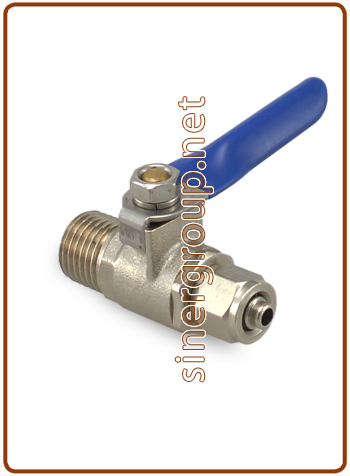 Ball Valve with quick fitting 1/4''~3/8''