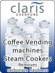 Everpure CLARIS Antiscale watre filters for coffe maker