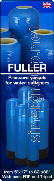 Fuller pressure vessels from with base FRP Tripod
