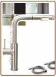 3217 3-way faucet 3/8" with pull-out