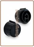 Replacement black handle for Ranco thermostat cod. 20023008 / 20023009