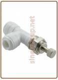 Bulkhead control valve Elbow Union OD tube - OD tube