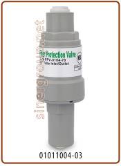 Water valve pressure limiter quick fitting 1/4" (4,8bar/70psi)
