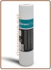 Green Filter Melt blown polypropylene cartridge 9-3/4" - 10 micron (50)