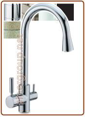 3037 3-way faucet 3/8" Brushed nickel