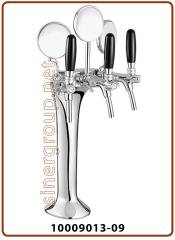 Cobra 3 way recirculation water mechanical font with Brand holder faucet with compensator chrome