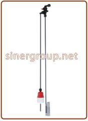 1600-N Safety brine valve with float 41,33" - 105cm. (3/8")