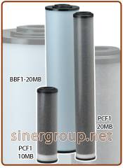 Pentek PCF1-20 MB mixed bed deionization cartridge 2-2/3" x 20" (68mm. x 508mm.) (6)