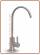 1042 Long reach 1-way stainless steel faucet 1/4" (20)