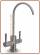 2016 Long reach 2-way stainless steel faucet 1/4" (20)