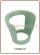 Ricambio cappellotto in plastica per bombola Co2 per cod. 19019001-03, -05, -08, -14