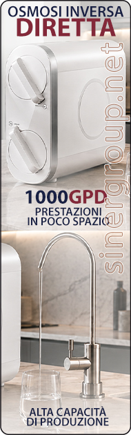 ro1000plus osmosi inversa flusso diretto tds filtrazione membrana rubinetto acqua