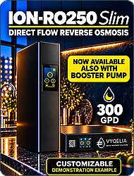 customizable direct flow reverse osmosis brand logo still sparkling water booster pump touch display