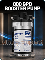 booster pump 800gpd reverse osmosis diaphragm slim compact oem b2b