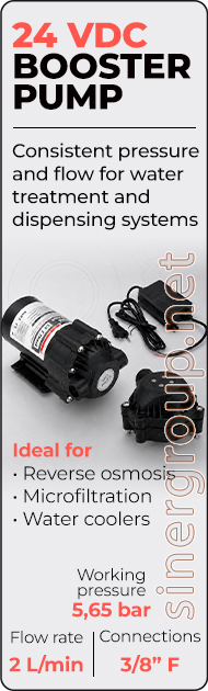pump booster diaphragm water treatment reverse osmosis compact quiet reliable