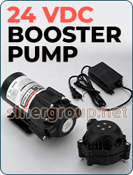 pump booster diaphragm water treatment reverse osmosis compact quiet reliable