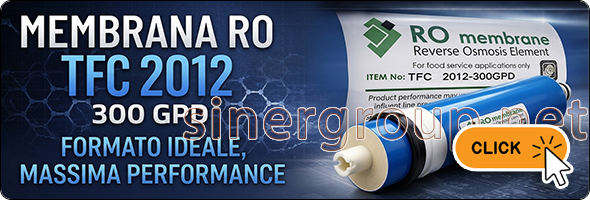 Membrane RO Reverse Osmosis Osmosi Inversa TFC 2012 300 GPD Trattamento acqua Water Filtration Filtrazione Acqua Microfiltration Filtri Acqua Refrigeratori Membrana Purificatori Drink Water Bere Acqua Microfiltrazione Water treatment Acqua Potabile Drinking water Acqua Sana Acqua Sicura Healthy Water Safe Water