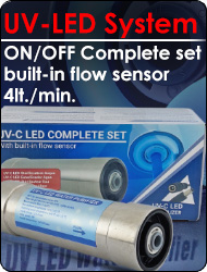 UV-LED Complete System flow sensor Reverse Osmosis Pure Water Microfiltration Water Purifiers