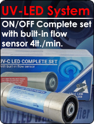 UV-LED Complete System flow sensor Reverse Osmosis Pure Water Microfiltration Water Purifiers