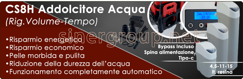 Serie CS Addolcitore Acqua Valvola Elettronica Rigenerazione Volume Tempo risparmio pulizia protezione salute purezza bellezza