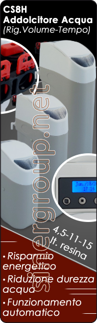 Serie CS Addolcitore Acqua Valvola Elettronica Rigenerazione Volume Tempo risparmio pulizia protezione salute purezza bellezza