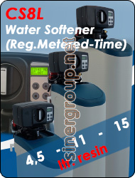 CS series Water Softener Electronic Valve Regeneration Metered Time saving cleaning protection health pureness beauty