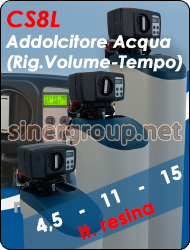 Serie CS Addolcitore Acqua Valvola Elettronica Rigenerazione Volume Tempo risparmio pulizia protezione salute purezza bellezza