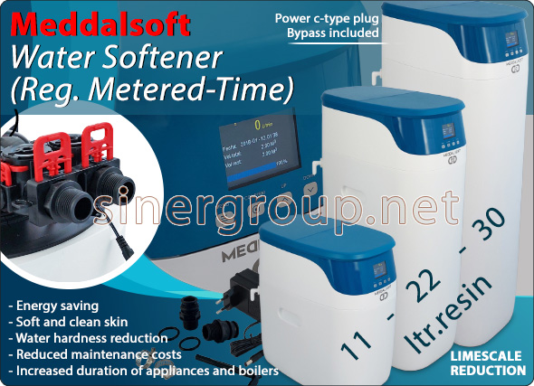 CS series Water Softener Electronic Valve Regeneration Metered Time saving cleaning protection health pureness beauty