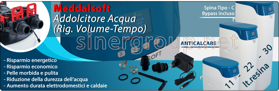 Meddalsoft Addolcitore Acqua Valvola Elettronica Rigenerazione Volume Tempo risparmio pulizia protezione salute purezza bellezza