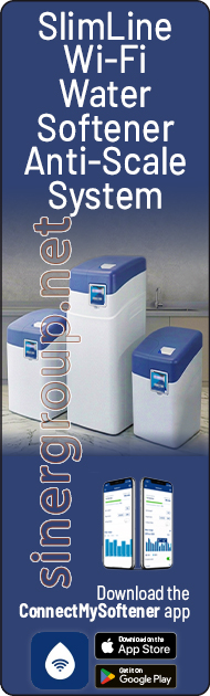 slimline smart wifi water softener efficient compact remote residential treatment