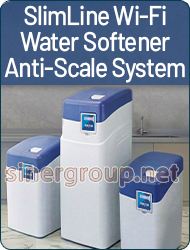 slimline smart wifi water softener efficient compact remote residential treatment