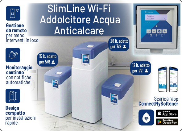 addolcitore acqua smart compatto wifi gestione remota efficienza domestica residenziale