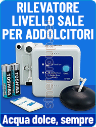 Rilevatore allarme livello sale addolcitore addolcitori acqua