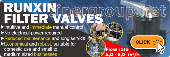Runxin manual filter valves, filtration systems, water softeners, domestic systems, drinking water, filtered water