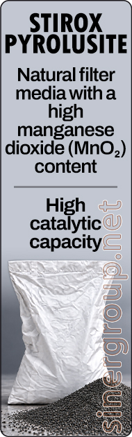 pyrolusite filter natural manganese iron sulfide filtration catalytic sand treatment