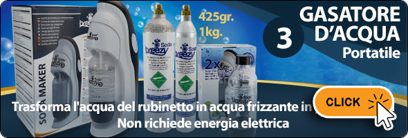 Soda breezy Gasatore acqua frizzante Depuratori Acqua