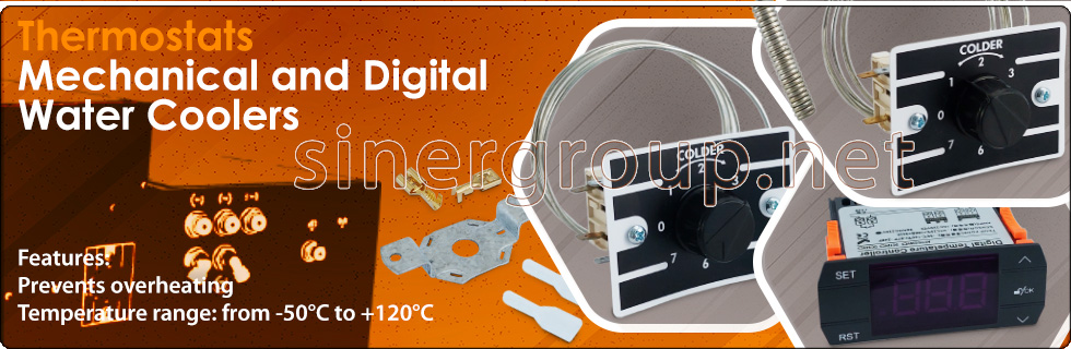 thermostats digital mechanical water coolers temperature