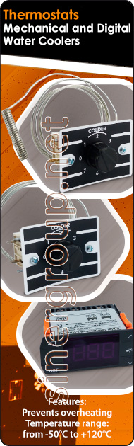 thermostats digital mechanical water coolers temperature