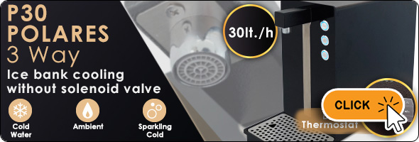 Polares, Countertop Water Coolers, Ice Bank, Refrigeratori Acqua, Banco Ghiaccio