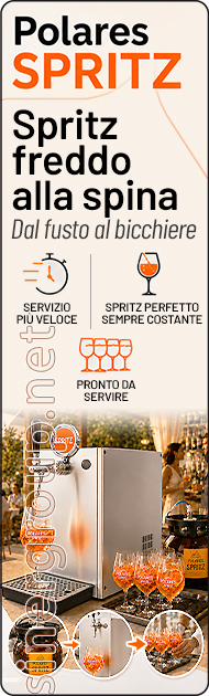 polares spritz refrigeratore soprabanco fusto spina aperitivo horeca professionale banco ghiaccio
