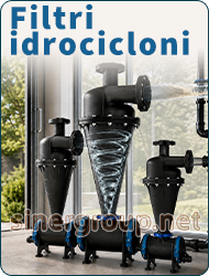 pa66 idrocicloni sabbia separazione centrifuga filtrazione irrigazione industriale prefiltrazione protezione