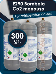 Co2 Bombola monouso E290 Refrigeratori Acqua Osmosi Inversa Microfiltrazione