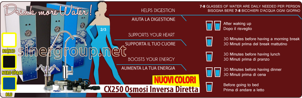 Depuratori Acqua Domestici Osmosi Microfiltrazione