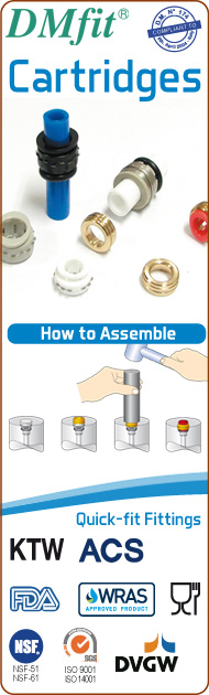 DMfit quick fit fittings cartridges acetalic resin brass metric inch size food&drink beverage compressed air flow systems