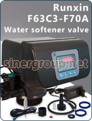 Runxin water F63 softeners residential valves regeneration meter time automatic hardness regulation