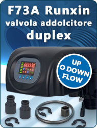 F73 Runxin valvola addolcitore duplex alternata rigenerazione Volume Tempo trattamento acqua