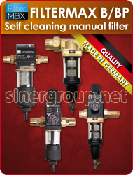 Filtermax B/BP Self cleaning manual filter