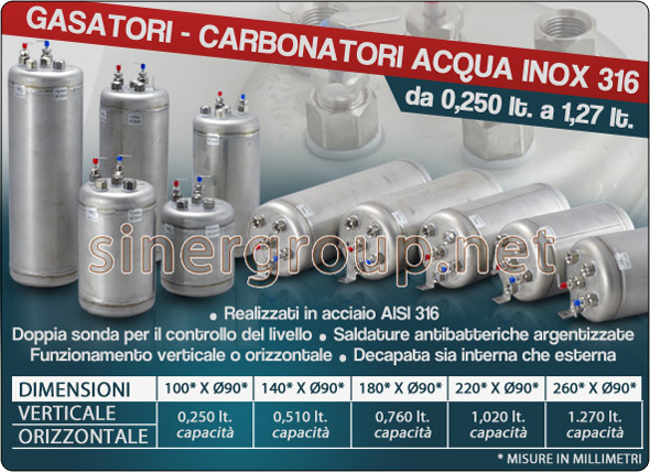 Carbonatori Depuratori Acqua Gasata
