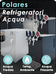 Polares refrigeratori sopra sotto banco 3 vie acqua fredda ambiente frizzante depuratori erogatori raffreddamento banco ghiaccio senza elettrovalvola