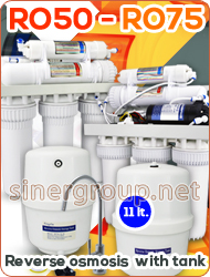 RO50 RO75 reverse osmosis with tank TDS regulator Membrane 50gpd Membrane 75gpd Pump System UV water purifier